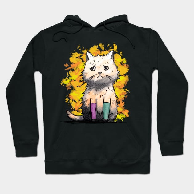 Tater Tot Cat Hoodie by Felwin